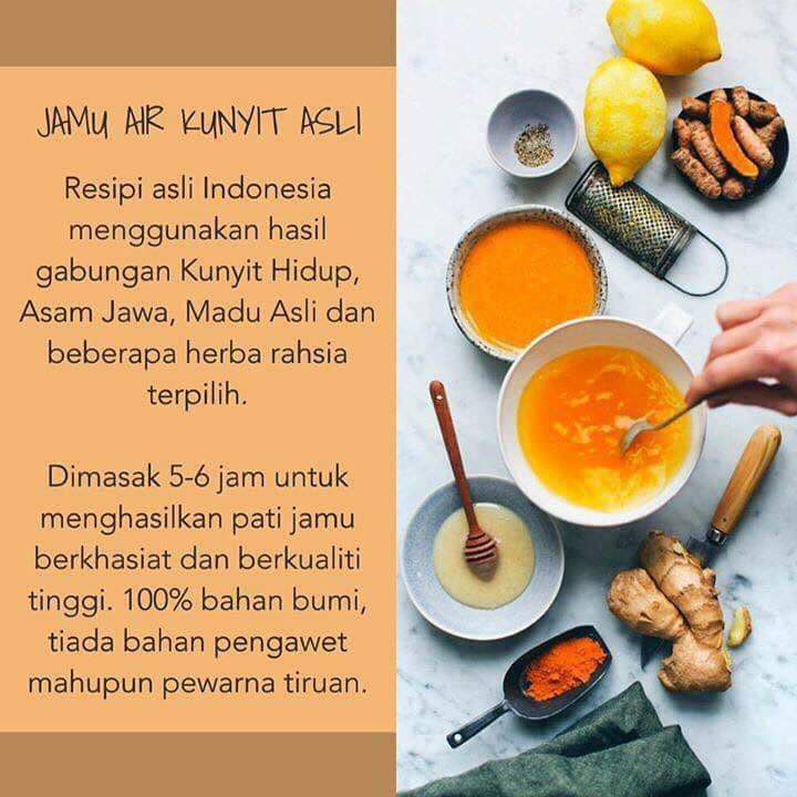 5 Sebab Isteri Perlu Belajar Buat Jamu Kunyit Asem Bukan