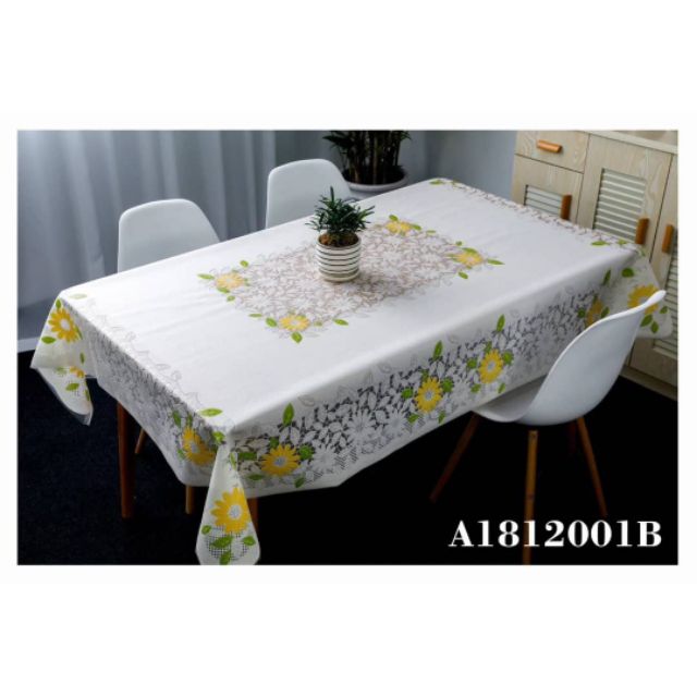 Alas Meja Table Cloth For 6 Person, What Size Tablecloth For 6 Person Table