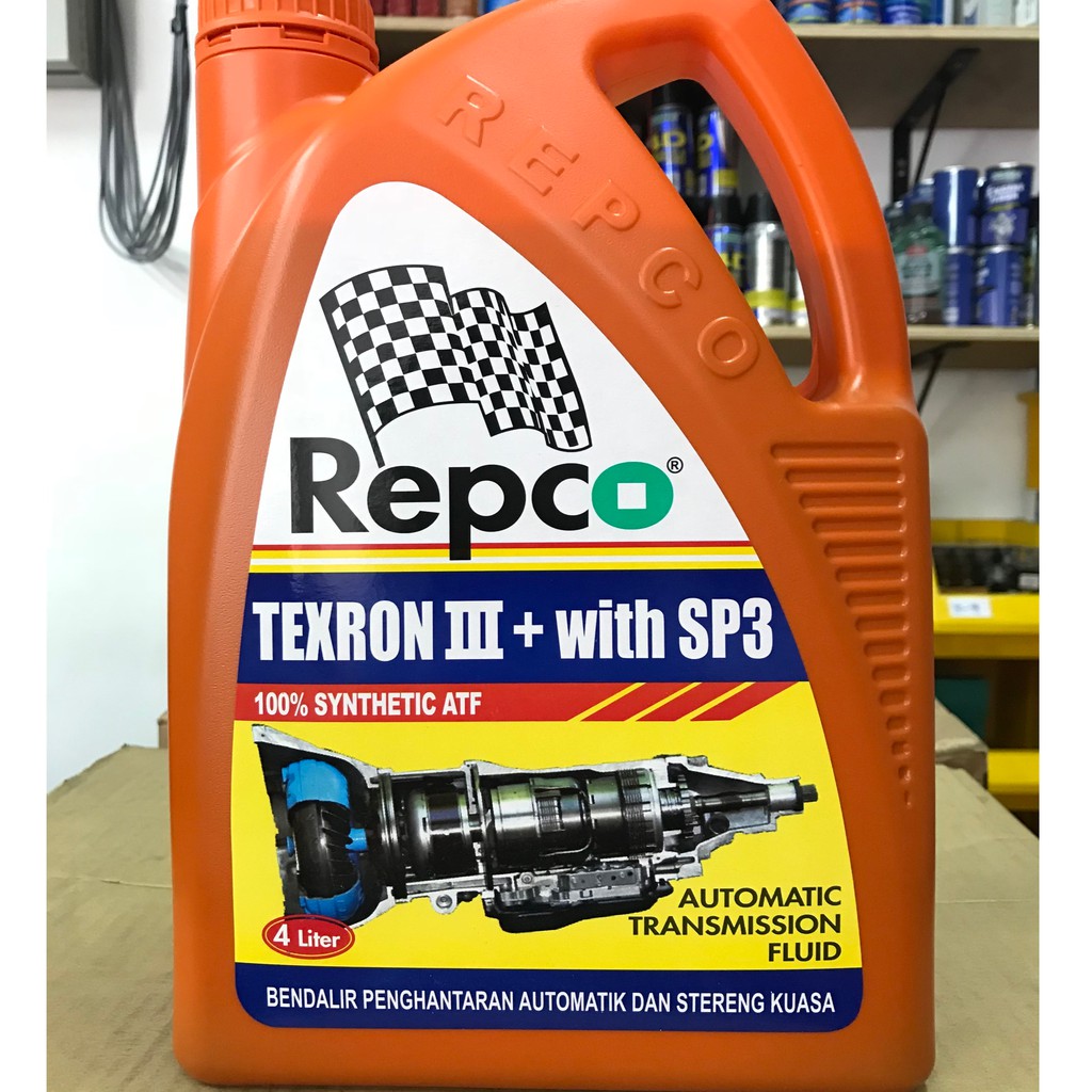 Repco Texron + SP3 ATF Auto Transmission Gear Oil 4L Shopee Malaysia