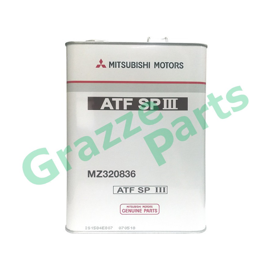MITSUBISHI ATF SP3 SP III Auto / AT / Automatic Transmission Fluid 4 Litres