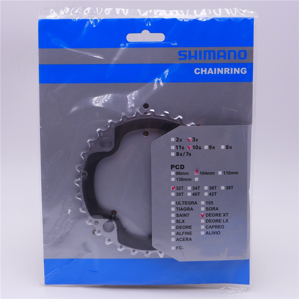 NEW Shimano XT M782 40t 96mm 10-Speed Chainring