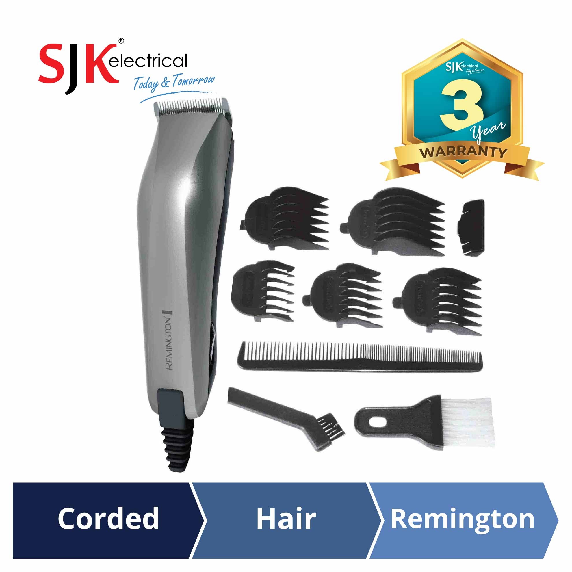 remington hair clipper size guide