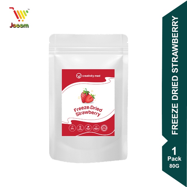 Creativity Med Freeze Dried Strawberry 80g [KL& Selangor Delivery Only]