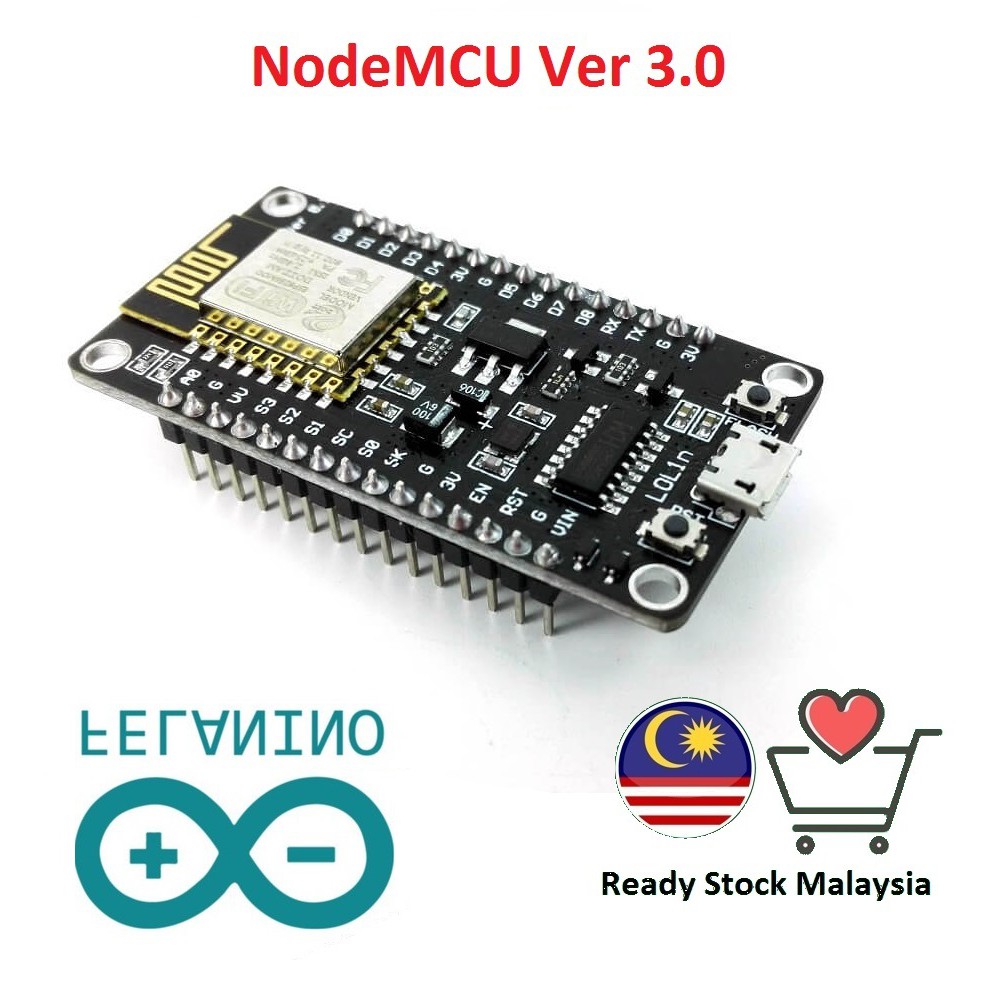 Getting Started With The Nodemcu Esp8266 Based Development Board