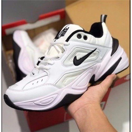 m2k tekno black on feet