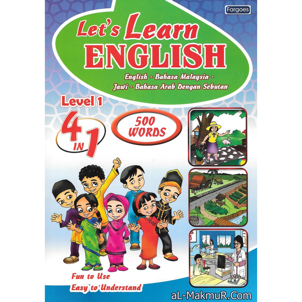 MyB Book : Let's Learn English (English - B. Malaysia - Jawi - B. Arab ...