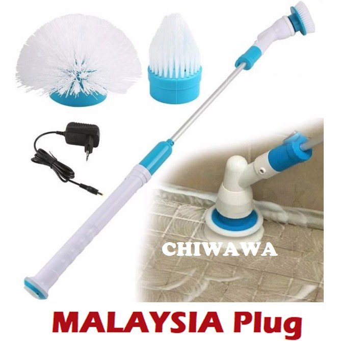 shopee: Malaysia PlugHurricane Spin Scrubber Rechargeable Cordless Cleaning Brush (0:0::;0:0::)