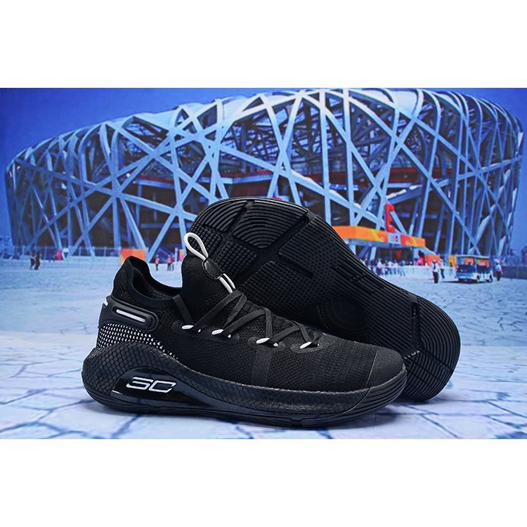 curry 6 shoes black and white