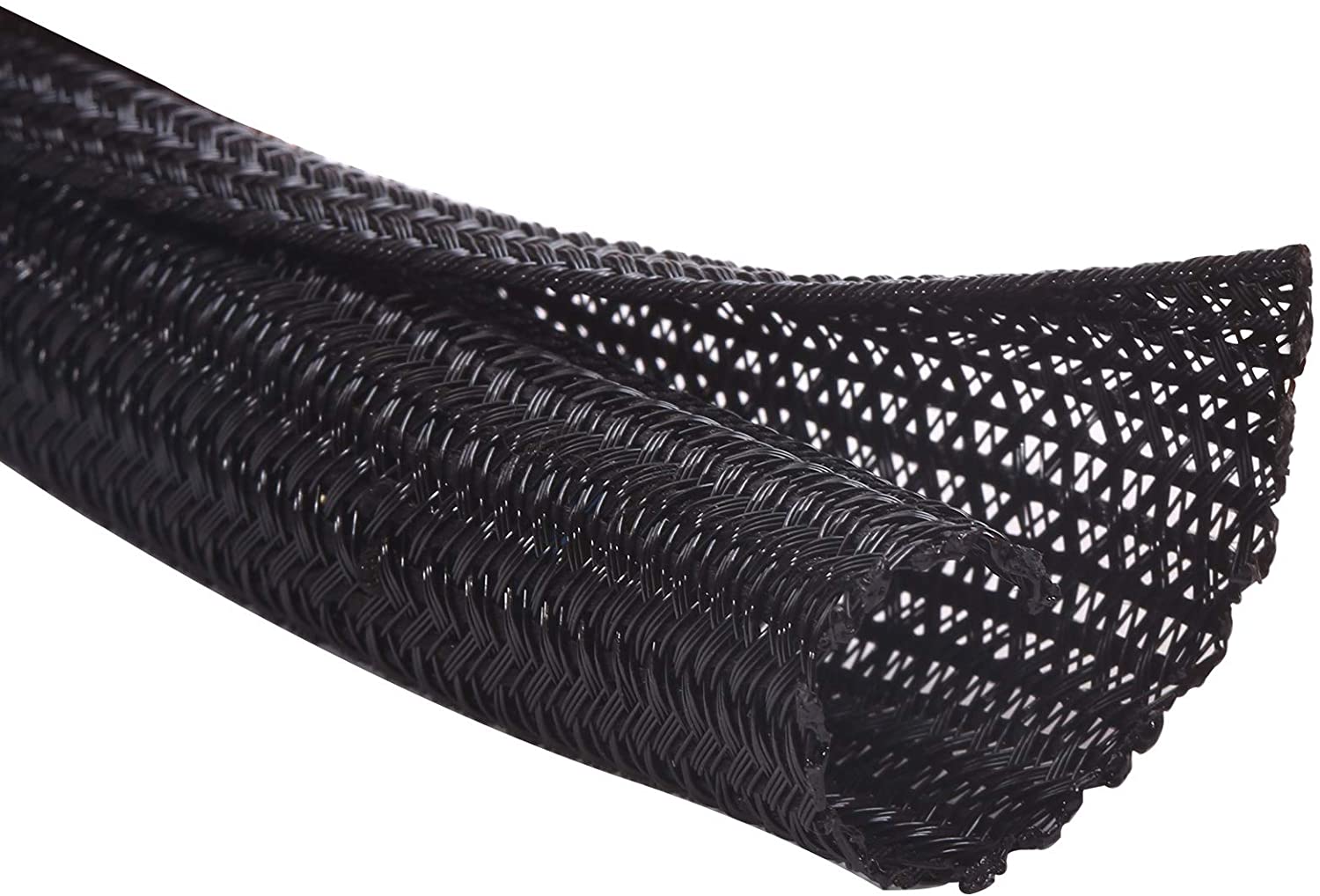 READY STOCK 10ft 1/2 inch Cable Management Sleeve Wire Loom Cord