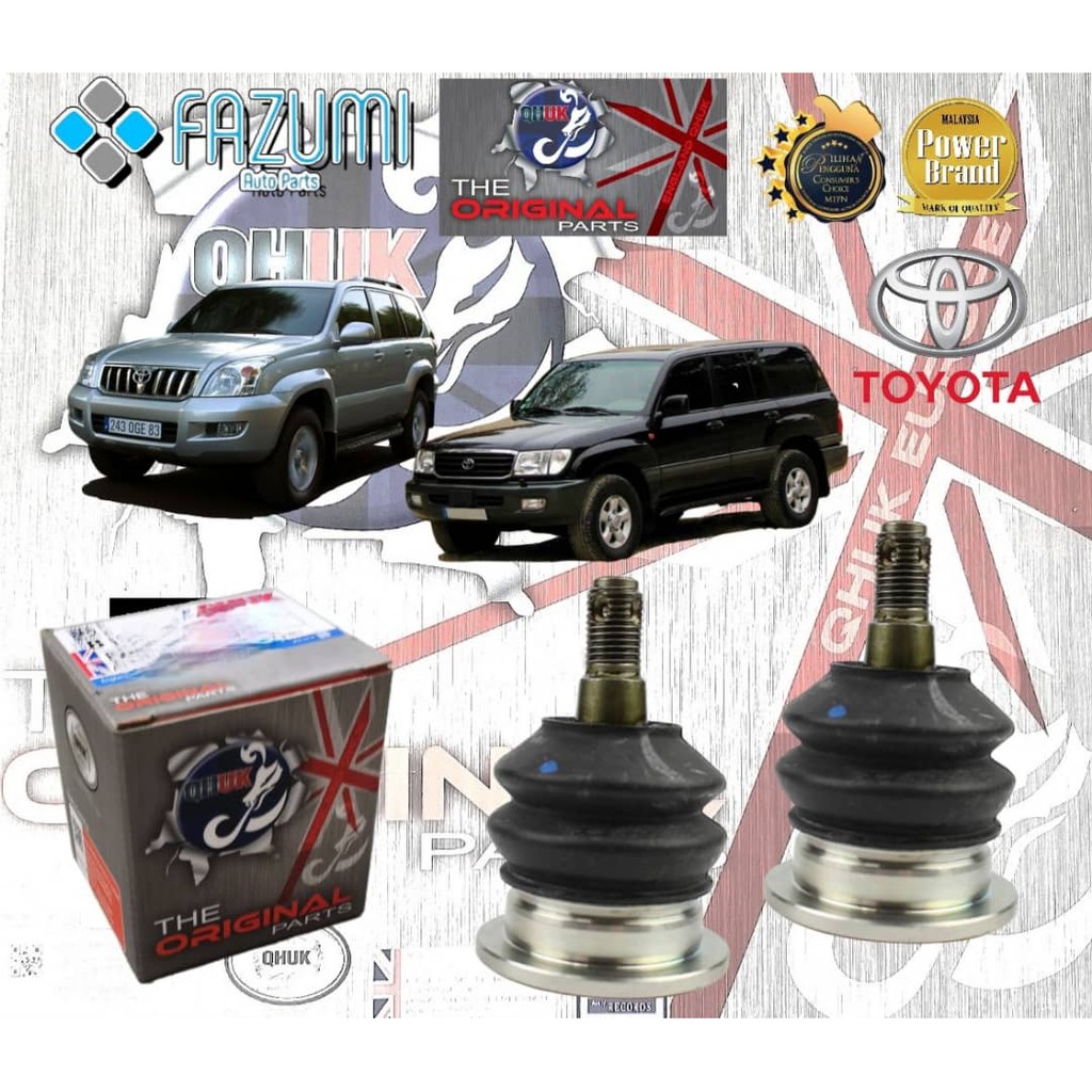 Toyota Land Cruiser LX470/ Prado 2002 QHUK Upper Arm Ball Joint Shopee Malaysia
