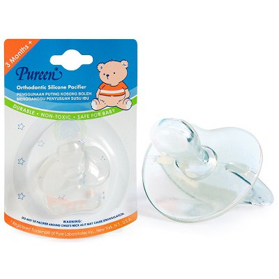 Pureen Orthodontic Silicone Pacifier 3 Months+ ( 5pcs)