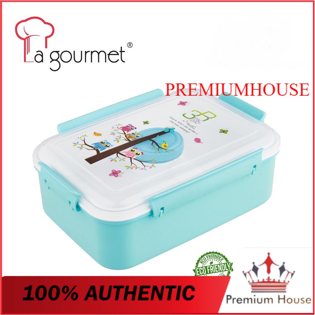 LA GOURMET LUNCH BOX 1.4L BENTO BOX WITH SAUCE BOX Shopee Malaysia