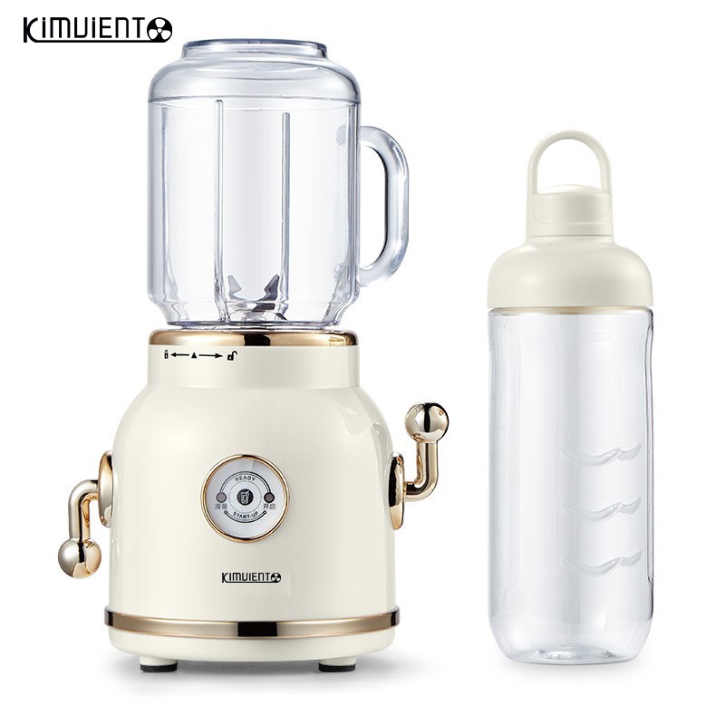 Kimviento Classic Juicer Retro Automatic Household Portable Raw Juice Cooking Machine Fruit Juicer