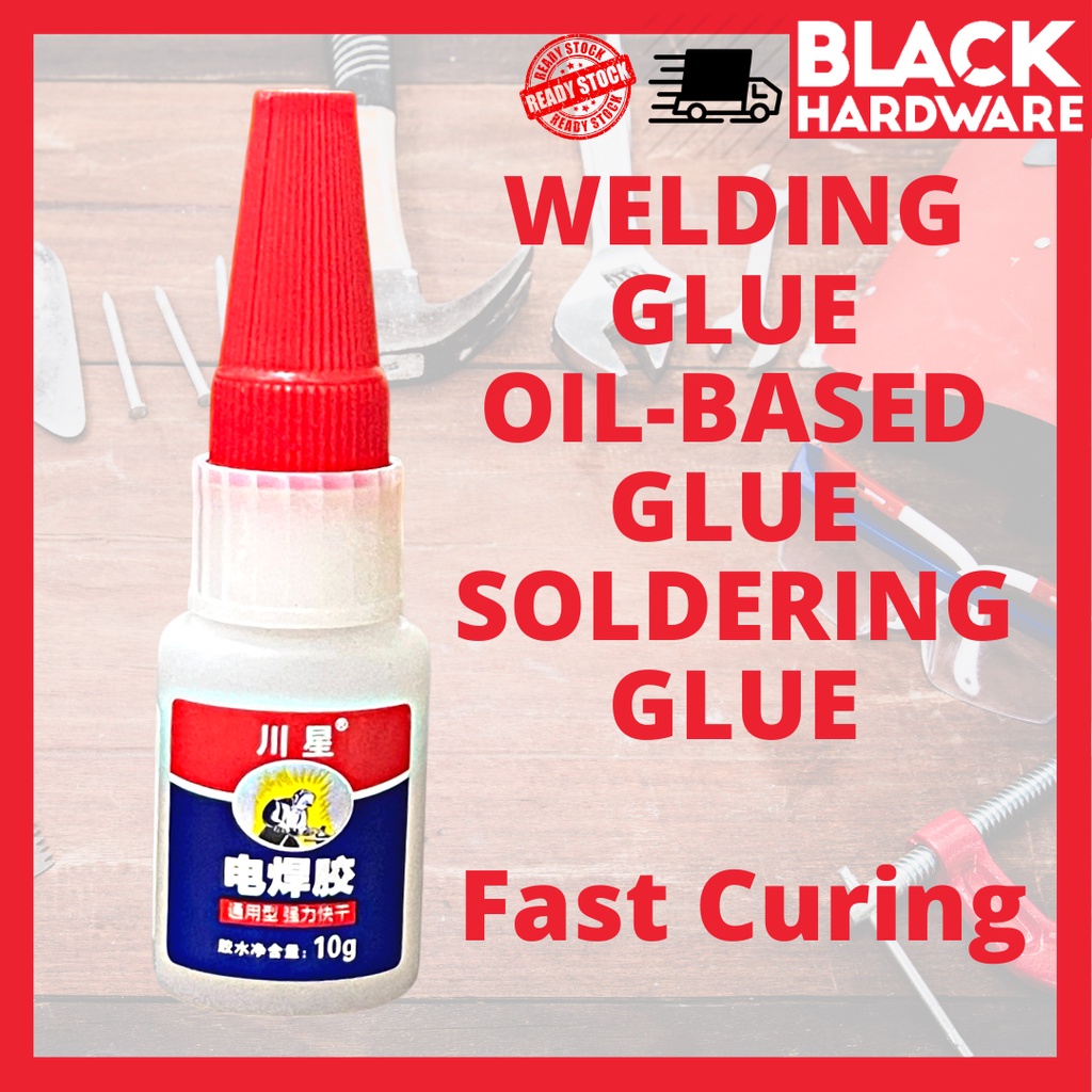 Black Hardware Welding Soldering Oil Based Glue Gam Fast Drying Not