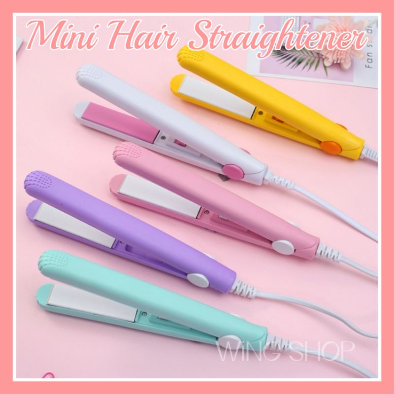 Korean Hair Straightener Curler Cartoon Mini Portable Miniwatt