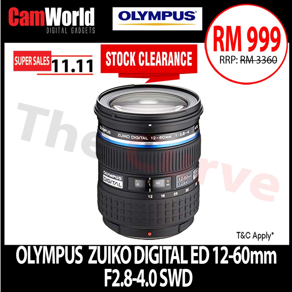 Olympus Zuiko Digital Ed 12 60mm F2 8 4 0 Swd Shopee Malaysia