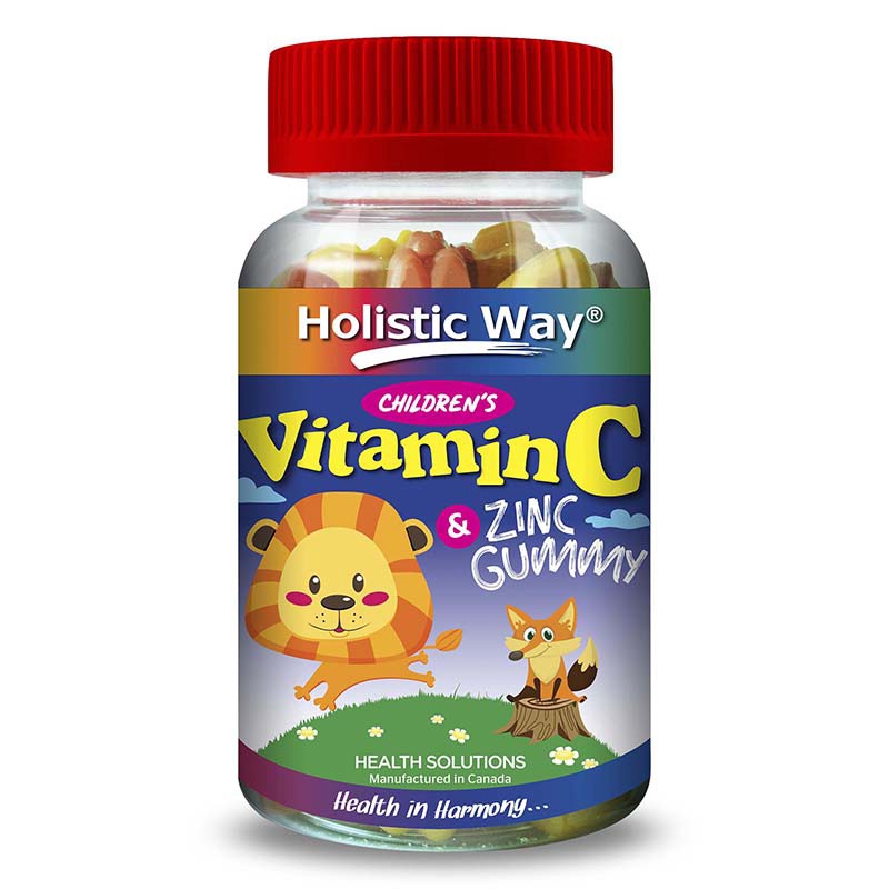 Holistic Way Children’s Vitamin C & Zinc Gummy (90 Gummies) Shopee