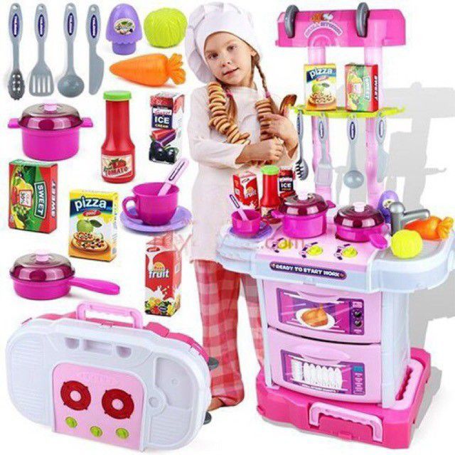 Mainan Masak Masak Yang Besar Toy Kitchen Set Set Mainan Masak Masak Set Lengkap Mainan Mainan Masak Masak Mainan Shopee Malaysia