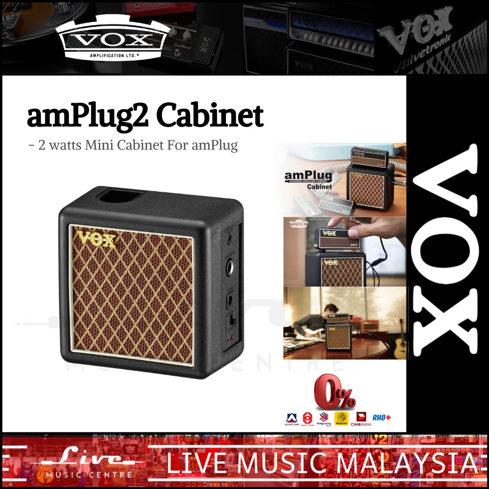 Vox Amplug 2 2 Watt Mini Cabinet For Headphone Amplifier