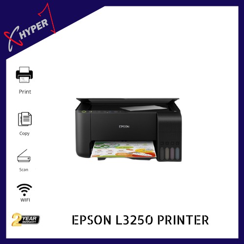 Epson EcoTank L3250 A4 WiFi AllinOne Ink Tank Printer (2Years
