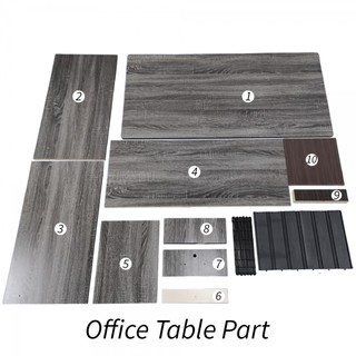 Office Table Easy DIY  Study Table Ready Stock 3 Drawers 