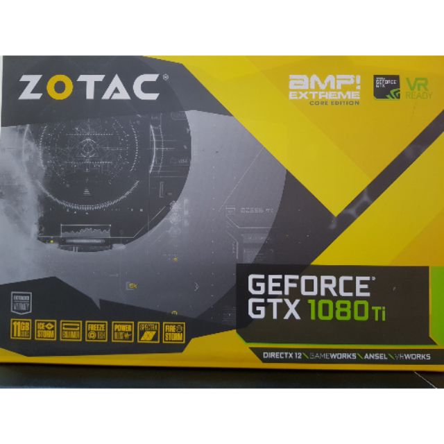 Zotac Geforce Gtx 1080 Ti Amp Extreme Core Edition Shopee Malaysia