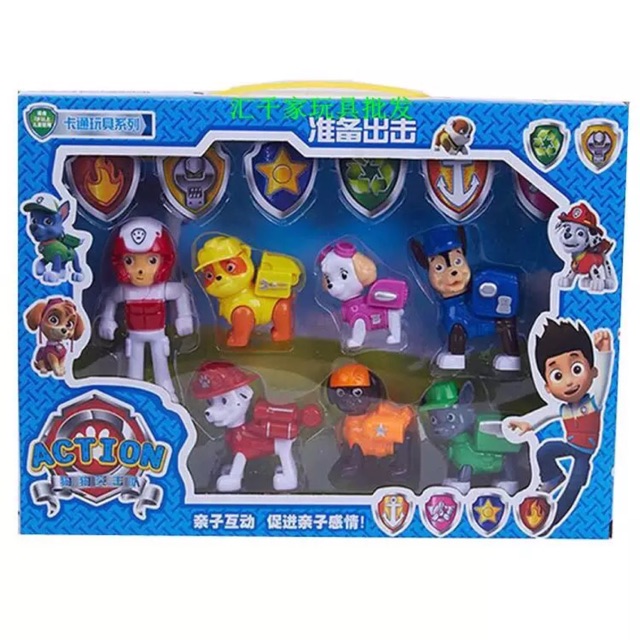 figurine paw patrol