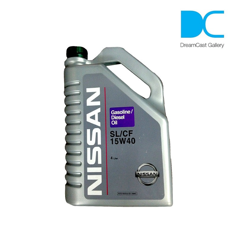 Nissan SL/CF 15W40 Genuine Gasoline/ Diesel Oil - 4 Litre 