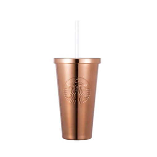 copper starbucks tumbler