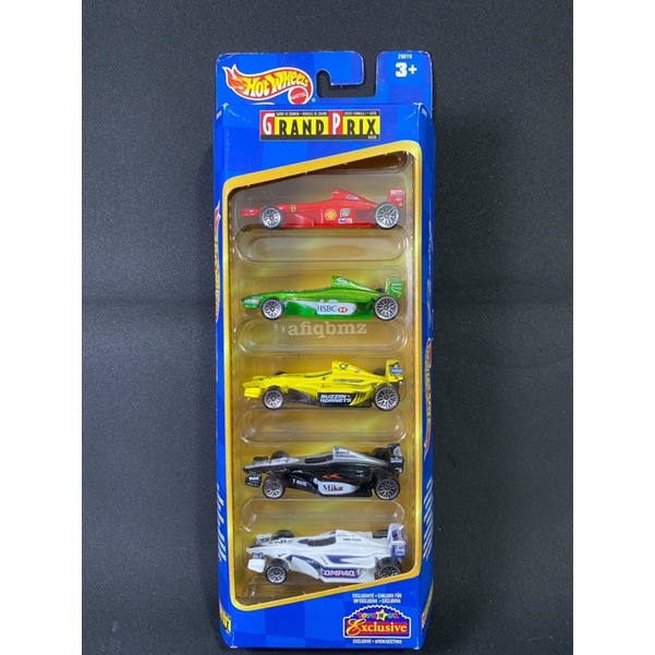 Hot Wheels Grand Prix 5 Pack | Shopee Malaysia