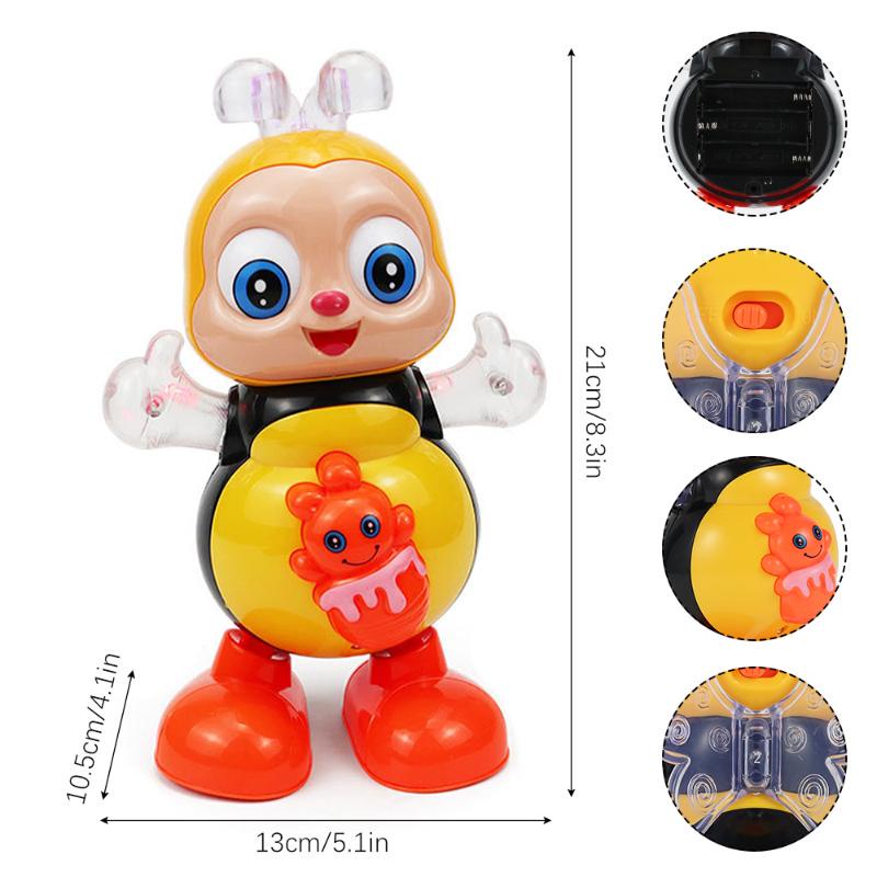 Details about   Kids Dancing Musical Toy Swing Happy Bee Light Moving UK Fun Activities Gift 