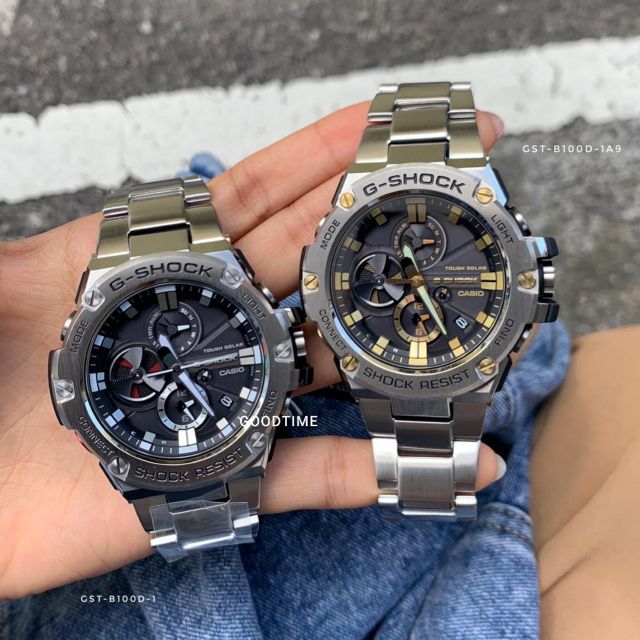 Casio Gshock Gsteel Gst B100d 1 Gst B100d 1a9 Japan Set Shopee Malaysia