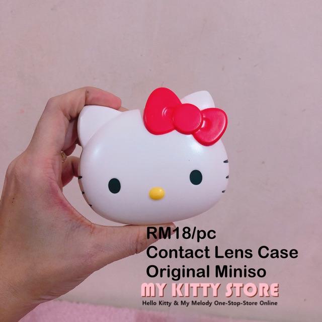 My melody Soft contact lens Case Sanrio cute Hello Kitty From Japan