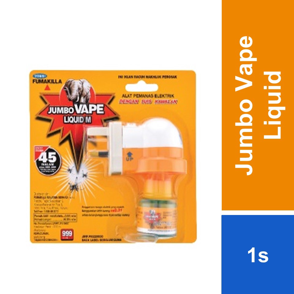 Fumakilla Jumbo Vape Liquid Vaporiser Foc 45N Refill