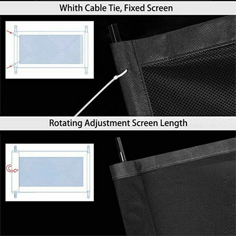 retractable screen dog gate