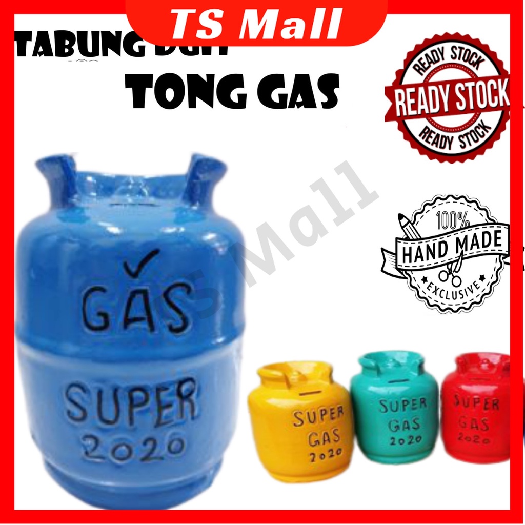 Tabung Duit Coin bank Saving box Handmade ceramic tembikar Tabung wang tong gas coin box