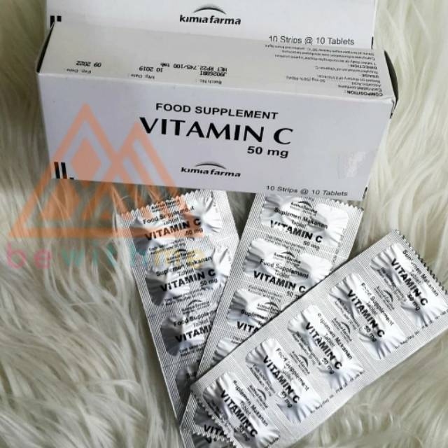 Vitamin C Kf Per Strip 10 Tablets Vitamin C Kimia Farma Ipi Shopee Malaysia