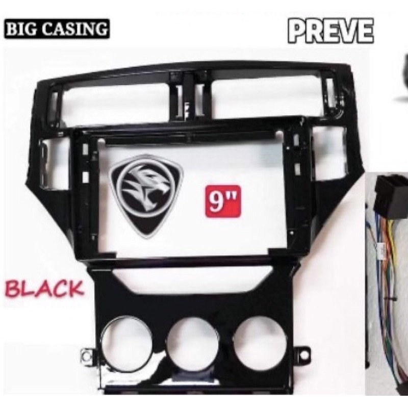 Proton Preve/Suprima S 9”Inch Android Player Casing With Socket | BeeCost