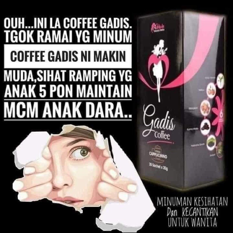 Kopi Gadis Kopi Memberi Tenaga Yang Berpanjangan Shopee Malaysia