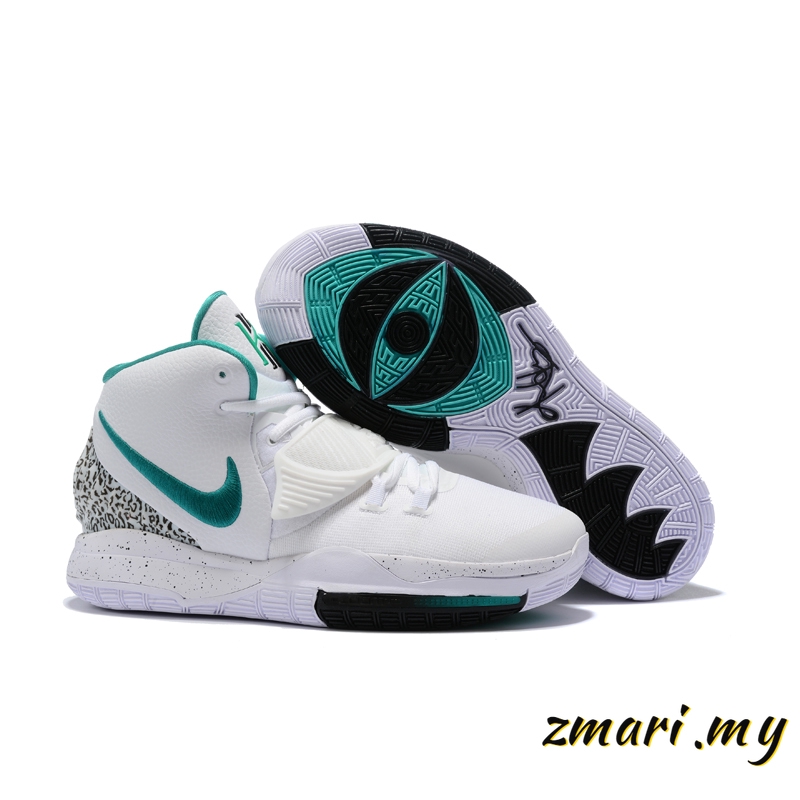 kyrie irving shoes white and green
