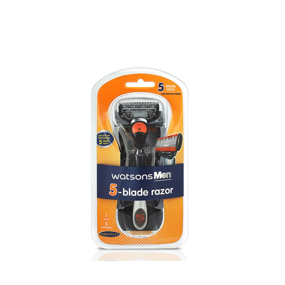 WATSONS Men 5 Blade Razor WT2 | Shopee Malaysia