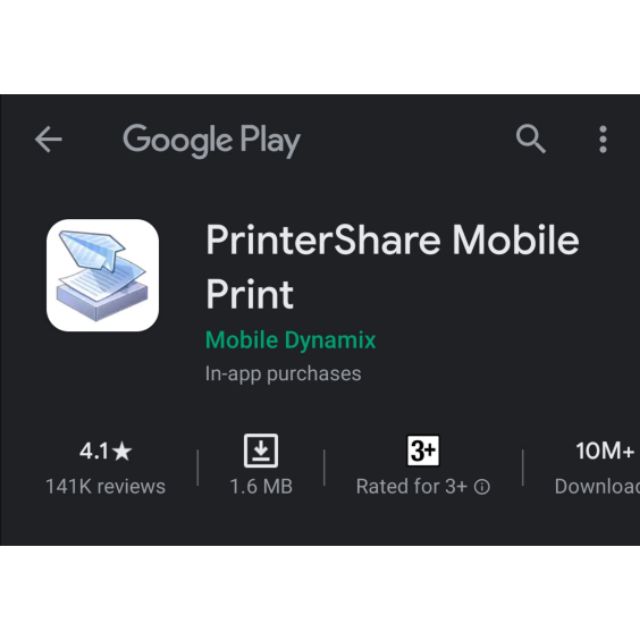 printer share mobile