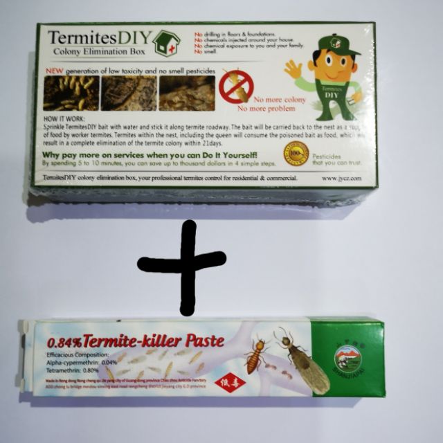 Termites DIY + Termite-killer Paste  Shopee Malaysia