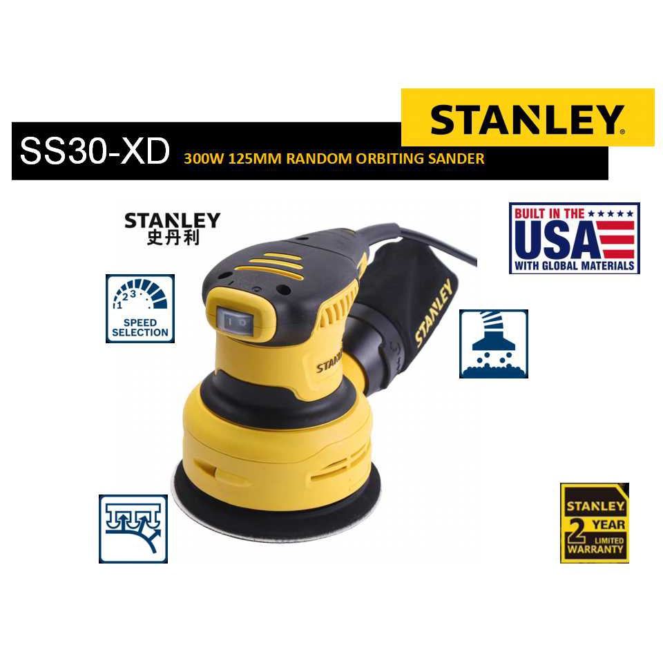  ORIGINAL STANLEY 300W 125MM RANDOM ORBITAL SANDER SS30 