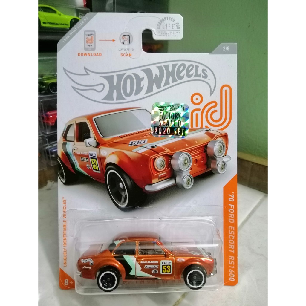 hot wheels ford escort id
