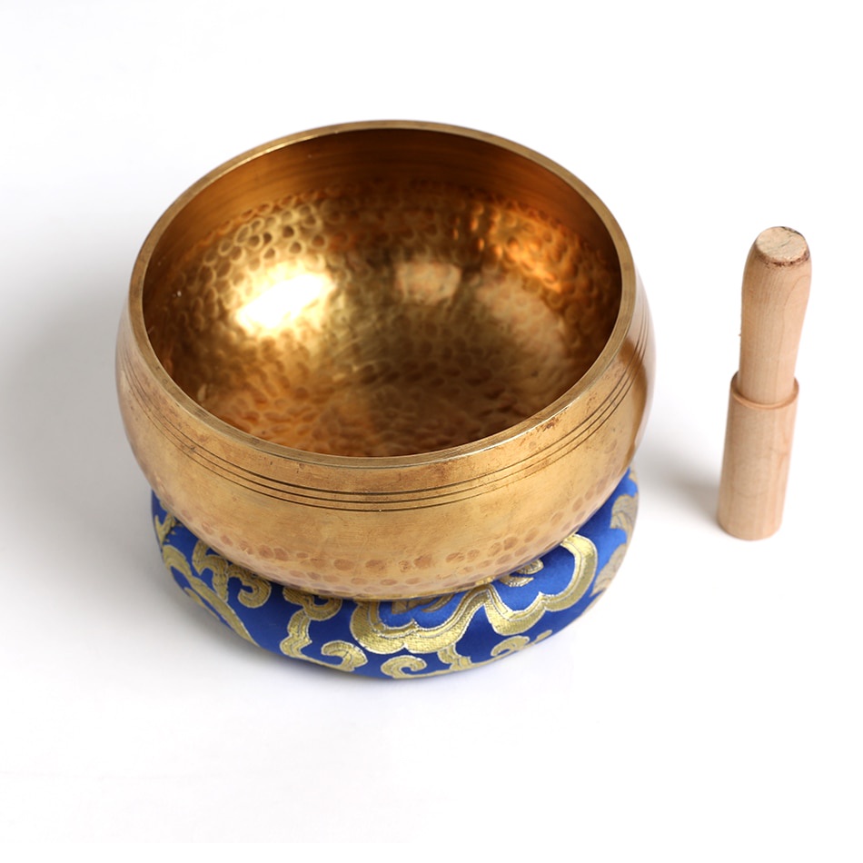 Buddhism Copper Singing Bowl Singing Bowl Antique Design Yoga Meditation Buddha Sound Bowl 尼泊尔铜转