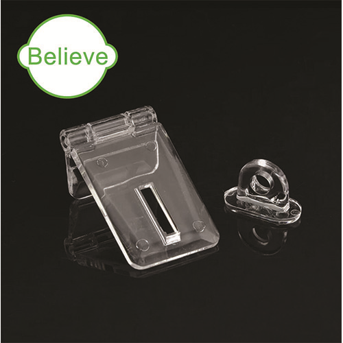 Crystal Clear Acrylic Lock Hasp Transparent For Donation Box | Shopee ...