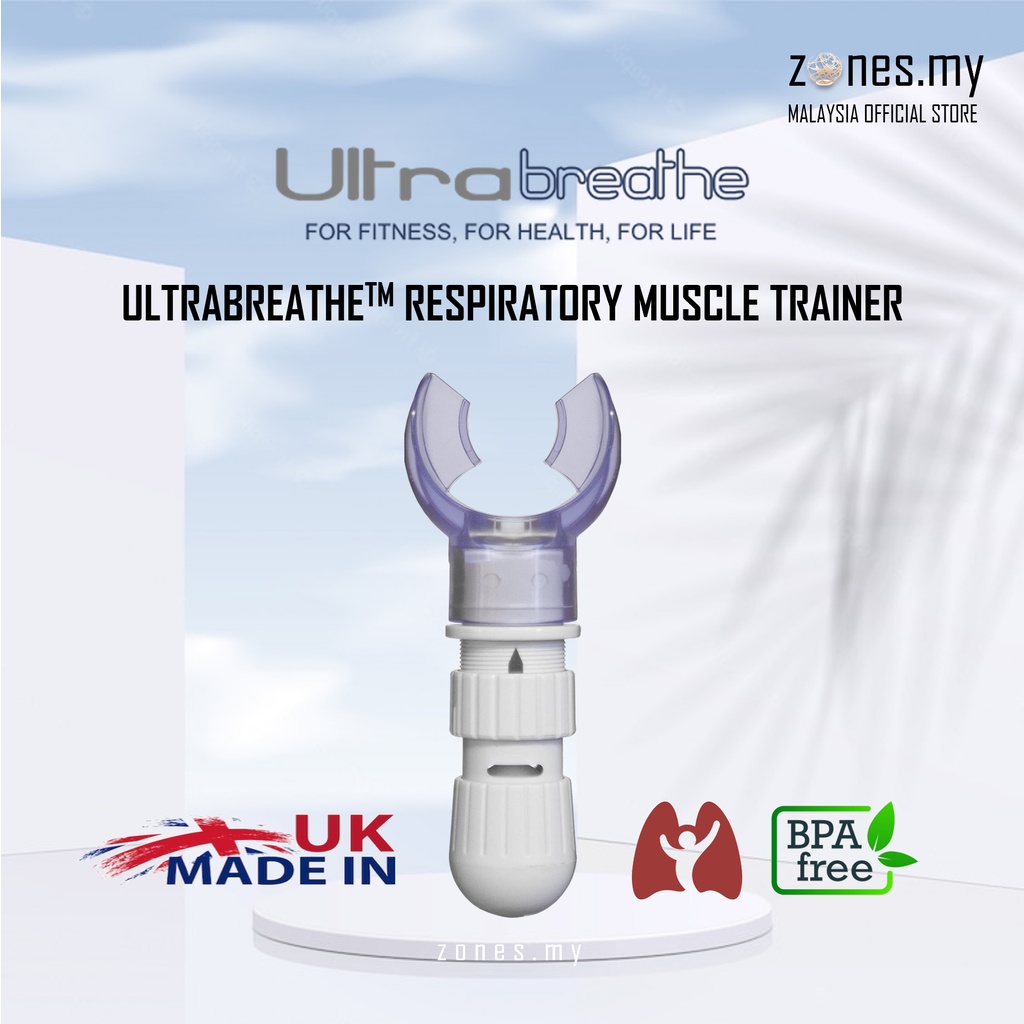 ULTRABREATHE UK Respiratory Lung Trainer - Patented Inspiratory Muscle ...