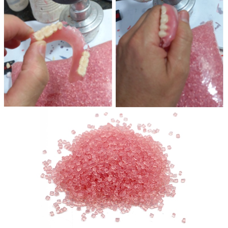 100g/500g denture solid adhesive High quality denture material Flexible acrylic to simulate dental laboratory denture material
