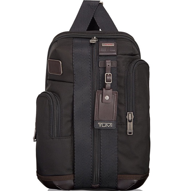 tumi sling bag saratoga